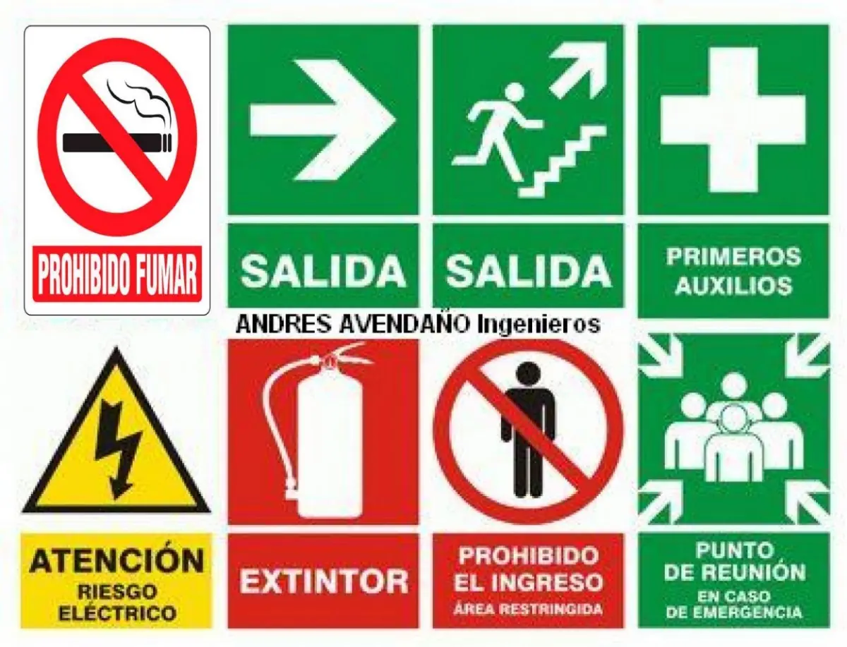 Señales de evacuación y emergencia