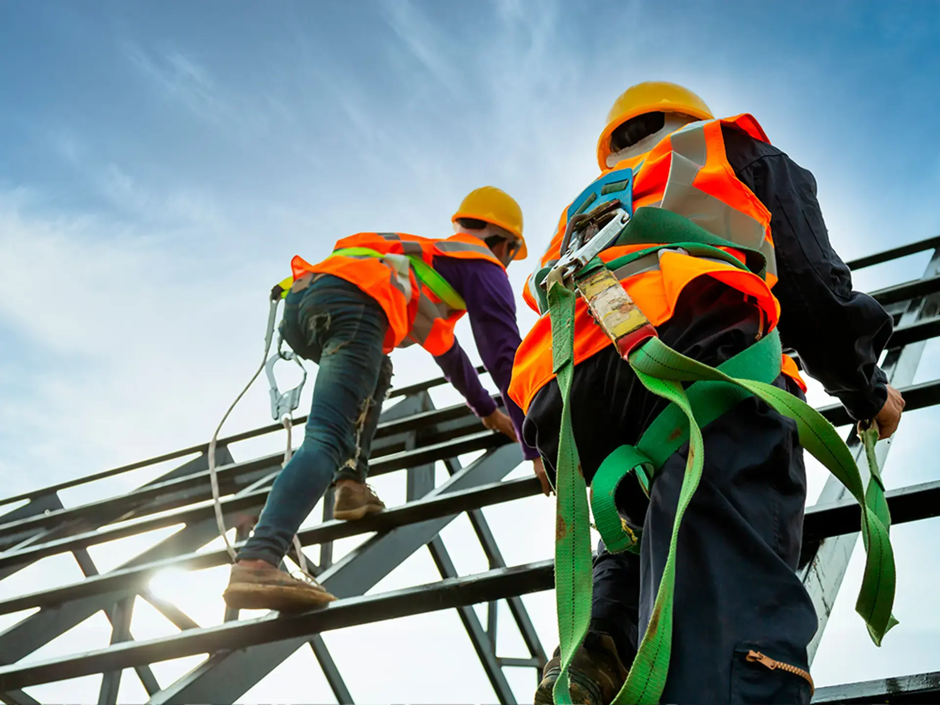 Seguridad en alturas para trabajos industriales