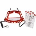CADDY PORTA TARJETAS Y 12 CANDADOS LOTO