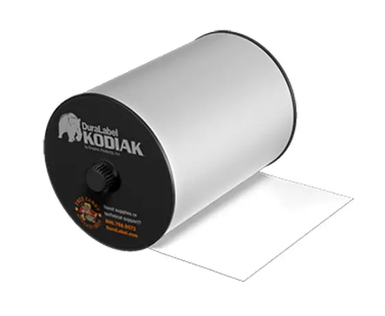 ROLLO DE ETIQUETAS PARA BAJAS TEMPERATURAS PARA IMPRESORA KODIAK