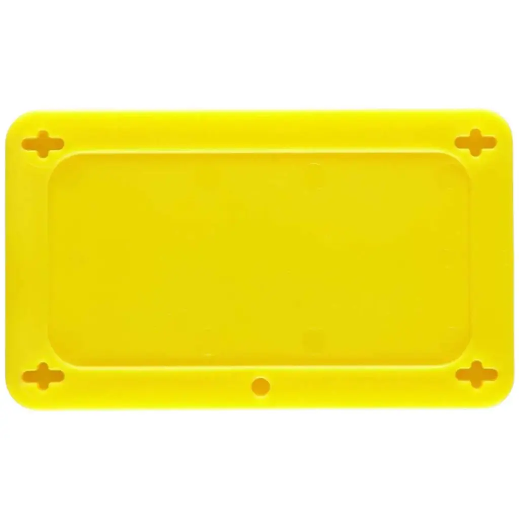 Tag Plástico Rígido. Color Amarillo. Otros Colores Bajo Pedido. no Corrosivo, no Conductivo, Resistente a Impactos. no Incluye Etiqueta. Paquete de 12un