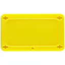 Tag Plástico Rígido. Color Amarillo. Otros Colores Bajo Pedido. no Corrosivo, no Conductivo, Resistente a Impactos. no Incluye Etiqueta. Paquete de 12un