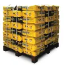 PALLET SPILLFIX - 45 SACOS ABSORBENTE GRANULAR. CAPACIDAD DE ABSORCIÓN 336 GAL. 
