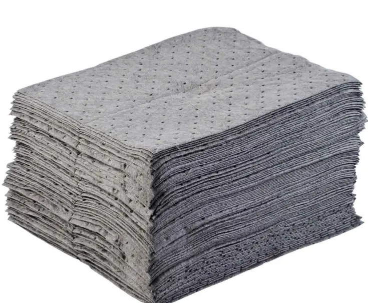 PAÑOS ABSORBENTES BASIC UNIVERSAL - CAP. DE ABSORCIÓN 17 GAL. PAQUETE 100 UD.