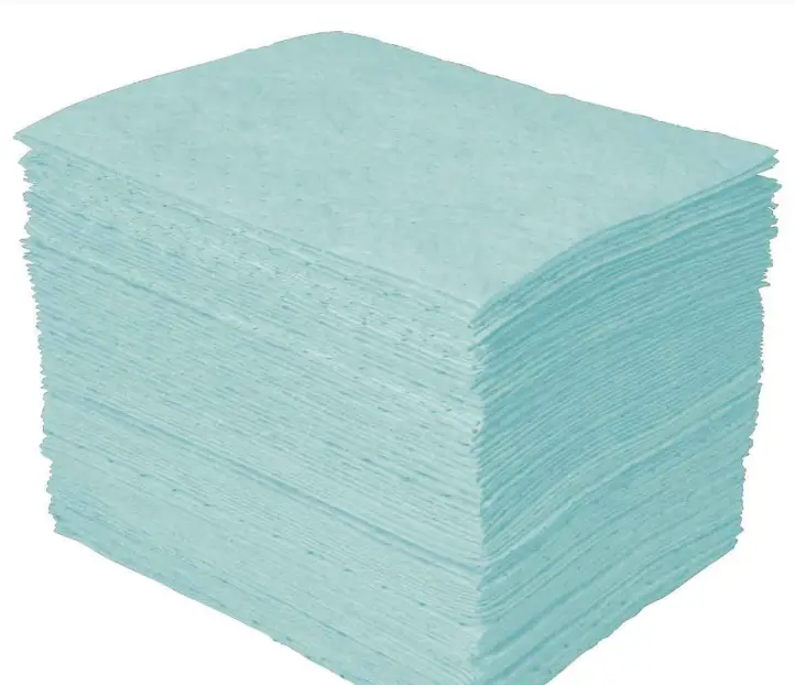PAÑOS ABSORBENTES PARA QUÍMICOS UNIVERSAL PLUS - CAP. DE ABSORCIÓN 20.5 GAL. PAQUETE 100 UD