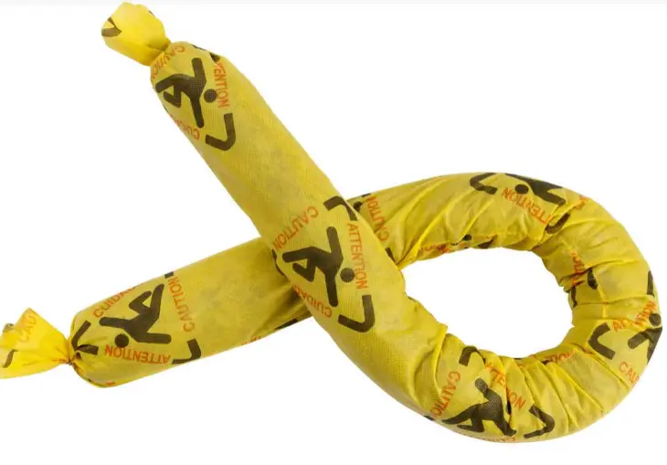 CORDONES ABSORBENTES BrightSorb® PARA QUÍMICOS. CAPACIDAD 12 GAL. 