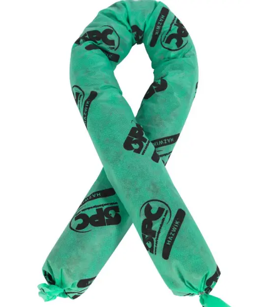 CORDONES ABSORBENTES  HazWik® PARA QUÍMICOS. CAPACIDAD 12 GAL.