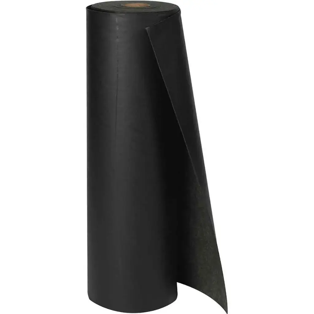 ROLLO ABSORBENTE CON BARRERA. CAPACIDAD ABSORCIÓN 25 GAL