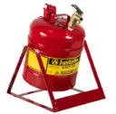 BIDÓN BASCULANTE TIPO I ACERO CAL-24 CON GRIFO 19 LITROS - 5 GAL