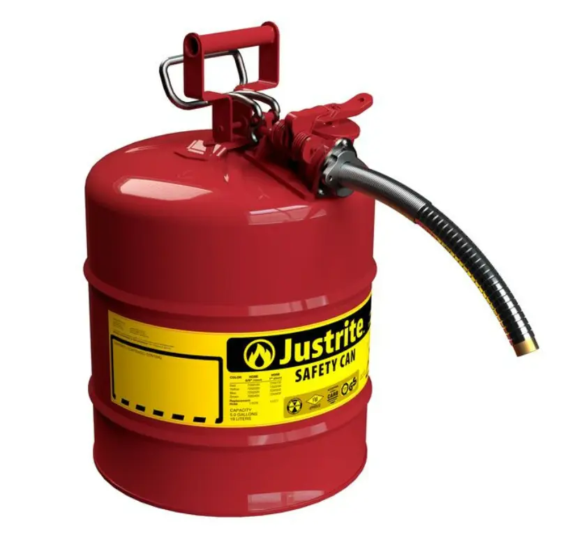[JST-7250130Z] BIDÓN TIPO II AccuFlow™ CON MANGERA METÁLICA 1''- 5 GAL - 19 LITROS