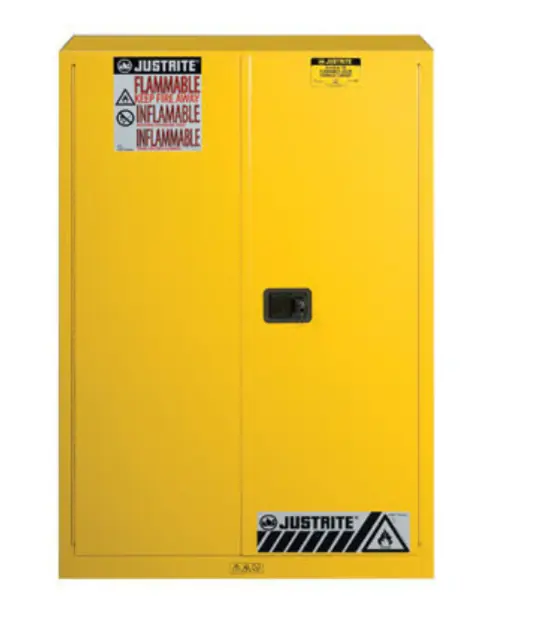 ARMARIO PARA MATERIALES INFLAMABLES Sure-Grip® EX. CIERRE MANUAL. CAPACIDAD DE 45 GAL - 170 LITROS 