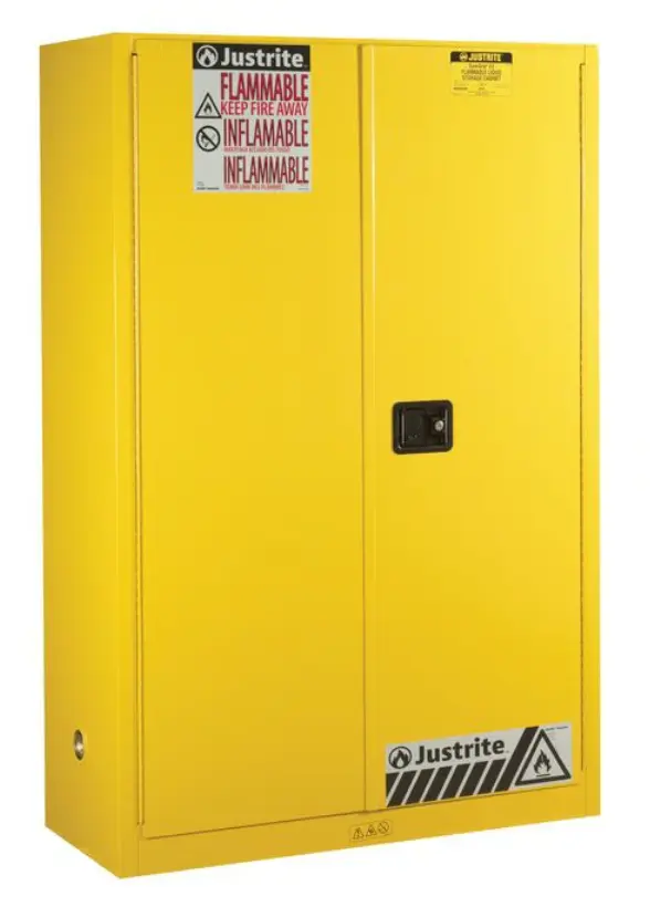 ARMARIO PARA MATERIALES INFLAMABLES Sure-Grip® EX. CIERRE AUTOMÁTICO. CAPACIDAD DE 45 GAL - 170 LITROS 