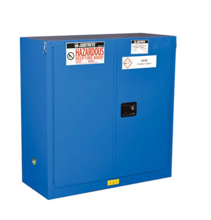 [JST-8630281] ARMARIO PARA MATERIALES PELIGROSOS Sure-Grip® EX, CIERRE AUTOMÁTICO, CAPACIDAD DE 30 GAL - 114 LITROS