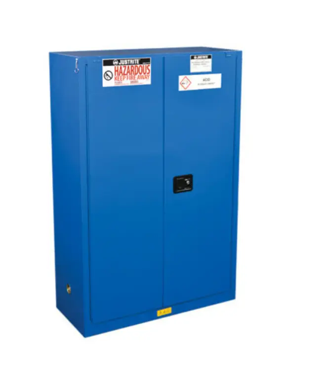 [JST-8645281] ARMARIO PARA MATERIALES PELIGROSOS Sure-Grip® EX, CIERRE AUTOMÁTICO, CAPACIDAD DE 45 GAL - 170 LITROS
