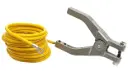 CABLE ANTIESTÁTICO EN ESPIRAL DE 10' PARA CONEXIÓN Y PUESTA TIERRA, CON ABRAZADERA MANUAL Y TERMINAL DE 1/4'' 