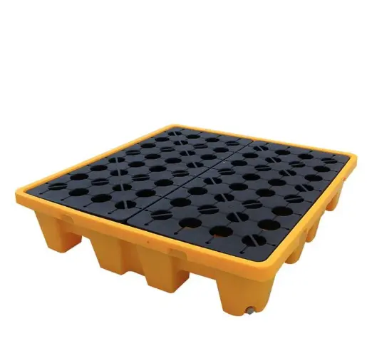 PALLET PERFIL ALTO - 4 BARRILES Huanawell