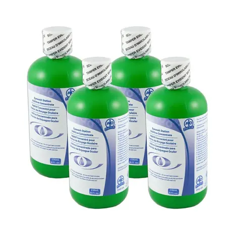 SOLUCIÓN ADITIVA PARA LAVAOJOS HUGHES. PAQUETE DE 4 UD. 