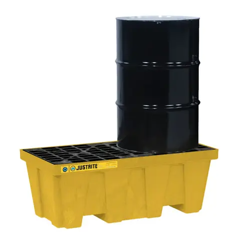 PALLET PERFIL ALTO - 2 BARRILES - EcoPolyBlend™