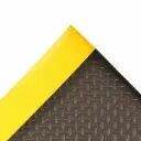TAPETE ANTIFATIGA 2' X 3' Diamond Sof-Tred™/Dyna-Shield® NEGRO/AMARILLO
