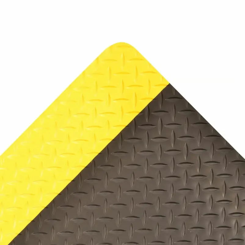 [NOT-990S0035YB] TAPETE ANTIFATIGA 2'X 3' Dura Trax® Grande™ 990 NEGRO/AMARILLO