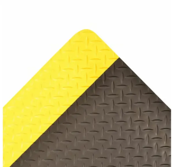 TAPETE ANTIFATIGA Dura Trax® Grande™ -  990 NEGRO/AMARILLO