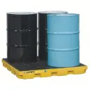 PALLET PERFIL BAJO - 4 BARRILES - EcoPolyBlend™