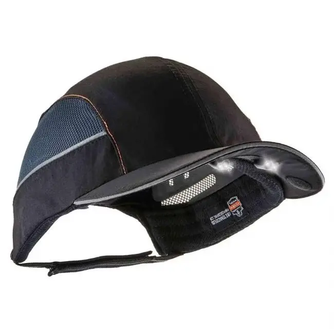 [ERG-23370] GORRA LUZ LED CONTRA IMPACTOS - Certificada EN812_2012