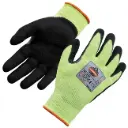 GUANTES RESISTENTES A CORTES RECUBIERTOS DE NITRILO DE ALTA VISIVILIDAD PROFLEX  7041 - ANSI/ISEA 105-2016 A4, EN388: 4X42D, 13 G, AGARRE HÚMEDO WSX