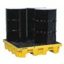 PALLET PERFIL ALTO - 4 BARRILES - EcoPolyBlend™