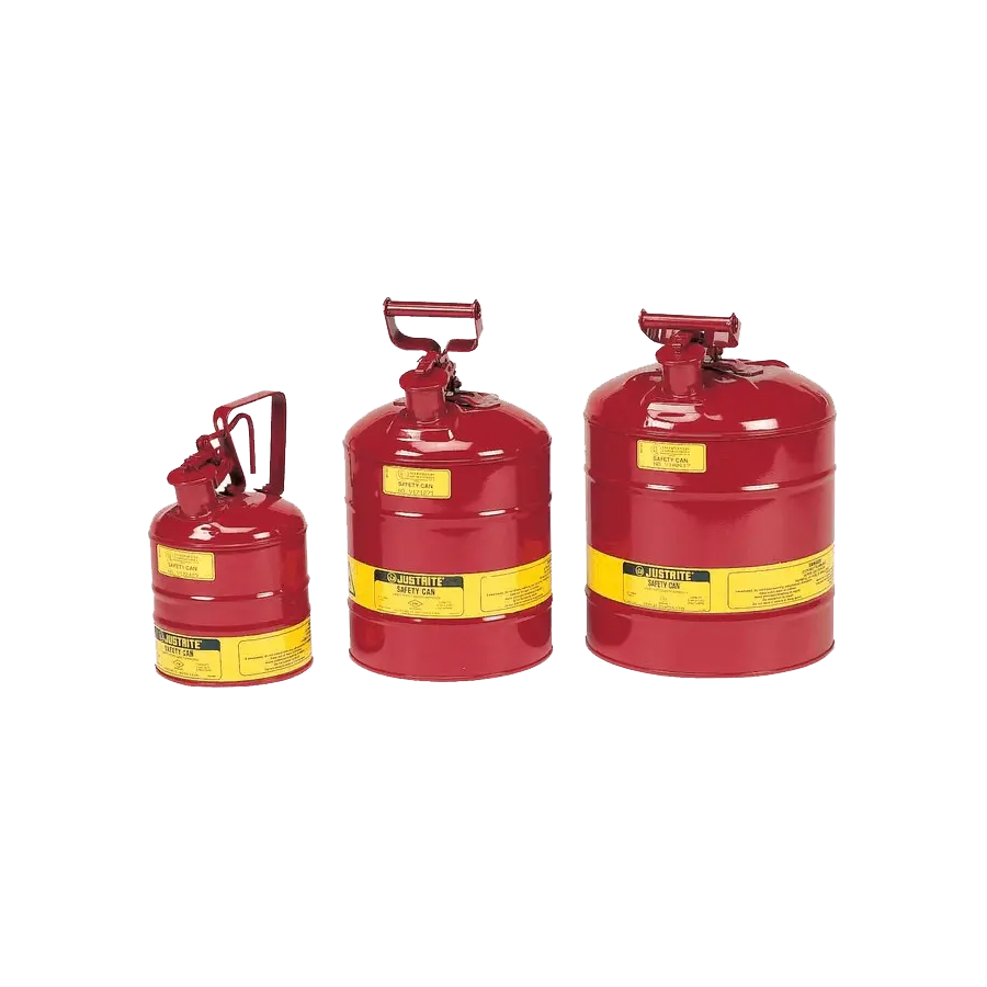 BIDÓN TIPO I PARA MATERIALES INFLAMABLES CON PARALLAMAS Y GATILLO