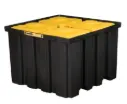 PALLET PARA INTERIORES IBC CON COMPARTIMIENTOS PARA MONTACRGAS EcoPolyBlend™