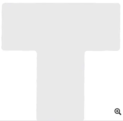 MARCA DIVISORIA PARA PISOS ''T'' ToughStripe®