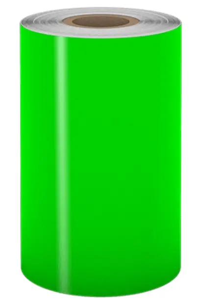 Cinta fluorescente de alta visibilidad para exteriores Toro / Bronco (verde)