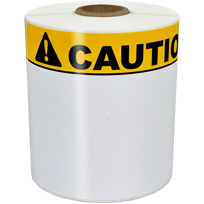 ROLLO DE ETIQUETAS SAFETY PRE-IMPRESAS KODIAK 4''X6'': 90 POR ROLLO Y 6''X9'': 60 POR ROLLO