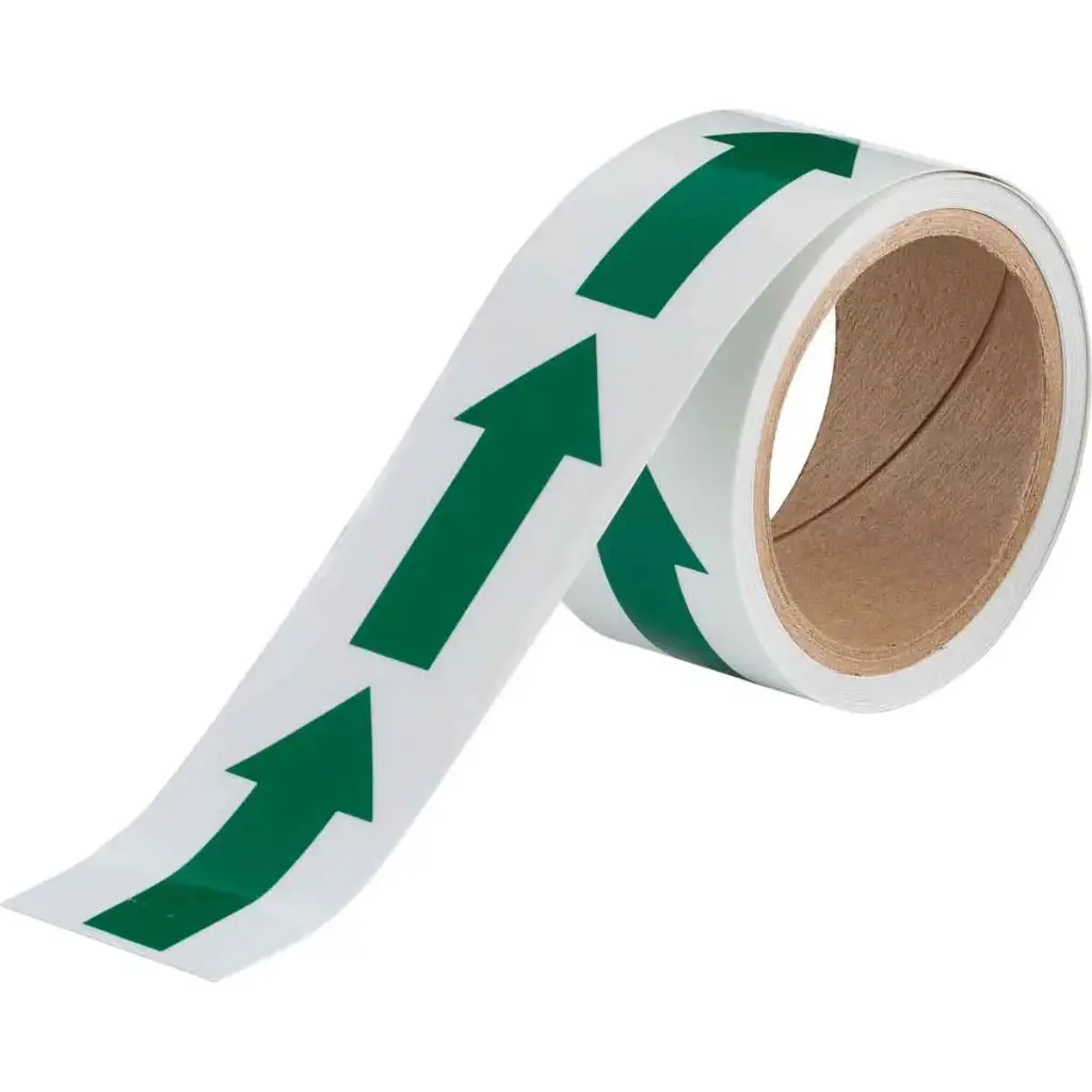 CINTA FOTOLUMINISCENTE DE FLECHA BRADYGLO PARA INTERIORES/EXTERIORES