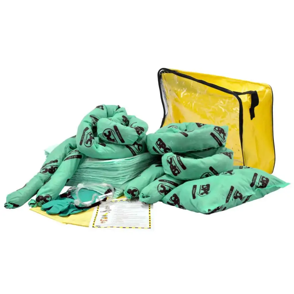 KIT PARA RESPUESTA A EMERGENCIAS QUÍMICO DE 15 GALONES