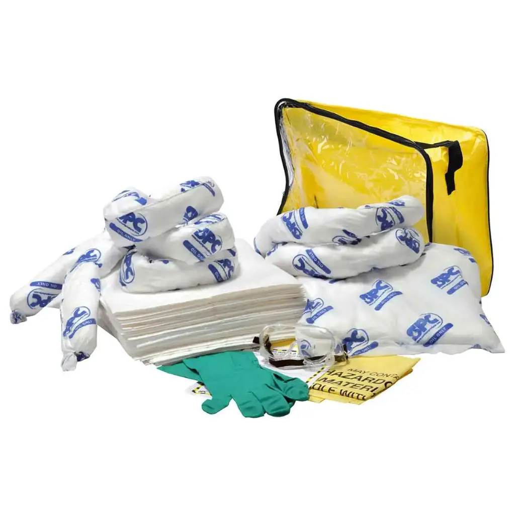 KIT PARA RESPUESTA A EMERGENCIAS PARA ACEITES DE 15 GALONES