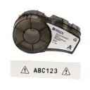 CINTA DE IMPRESIÓN Y CINTA DE ETIQUETAS DE VINILO CON ADHESIVO PERMANENTE PARA TODO TIPO DE CLIMA PARA IMPRESORA M21 - 0.75'' (3/4'')