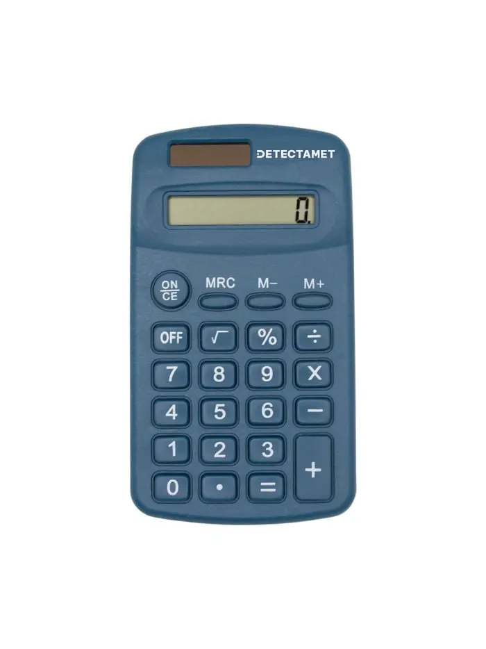 CALCULADORA PORTÁTIL PARA DETECTORES DE METALES