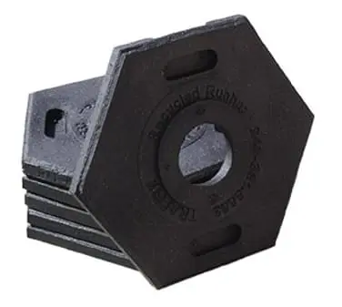 BASE HEXAGONAL DE GOMA 