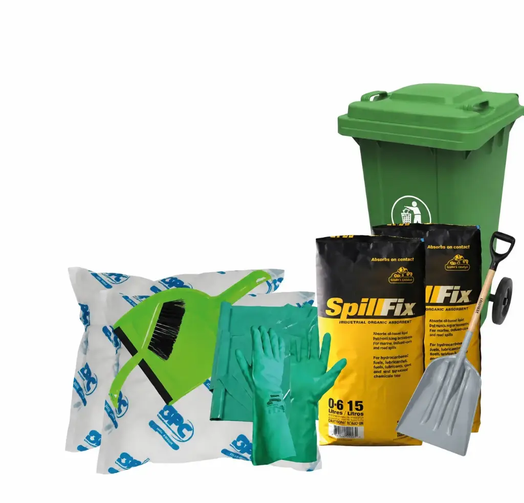 KIT ABSORBENTE ACEITES 60gl.