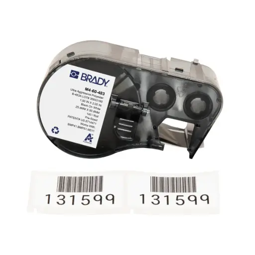 [M4-60-483] Etiqueta Poliester Ultra Agresivo 2''x1 (50,8mm X 25,4mm)