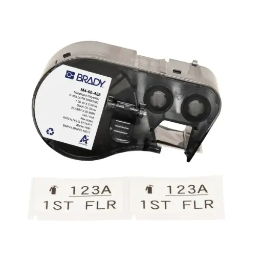 [M4-60-428] Etiqueta Poliester Metalizado 2''x1 (50,8mm X 25,4mm)
