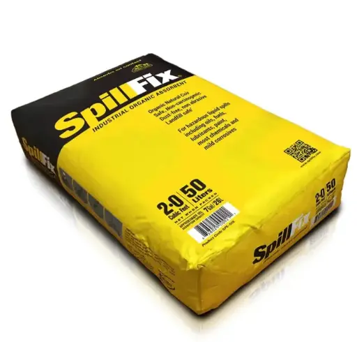 [SPF-SPL-50L] SACO SPILLFIX  ABSORBENTE GRANULAR  20 LIBRAS - 9 KG. CAPACIDAD DE ABSORCIÓN 7 GAL - 26.5 LITROS