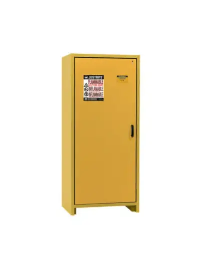 [JST-22601] ARMARIO PARA MATERIALES INFLAMABLES EN 30 MIN DE DURACIÓN. PUERTAS DE CIERRE HÍBRIDO, CAPACIDAD DE 30 GAL - 114 LITROS