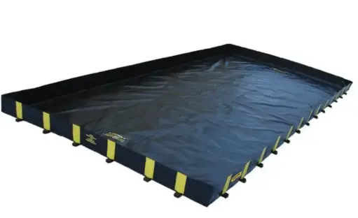 [JST-28525] BERMA TRANSITABLE PARA DERRAMES. CAPACIDAD 2510 GAL. QuickBerm® DE CIERRE RÍGIDO.