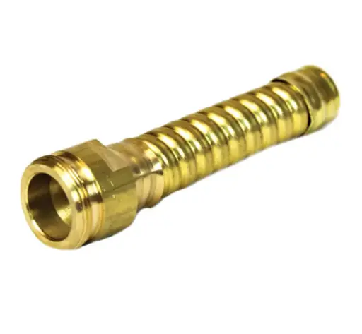 [JST-08932] EXPANSIÓN DE MANGUERA FLEXIBLE PARA GRIFO DE BARRILES. 3-1/4''' DE LARGO - LATÓN 