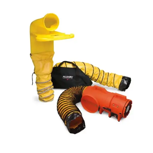 [ALG-9520-36M] KIT VENTILADOR AIRBAG COM-PAX-IAL 8''- 25M 