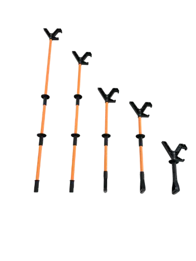 HERRAMIENTA DE SEGURIDAD MANUAL PARA EMPUJAR/TIRAR SIN CONTACTO SHOLVET® - INSERTO DE GOMA