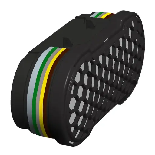 [CSP-PAF-0052] FILTRO COMBINADO PARTICULAS/GAS ALTA EFICIENCIA-ABEK1P3 R HEPA - CleanSpace®